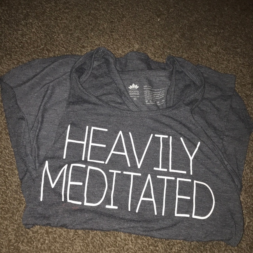 Dark gray tank top
